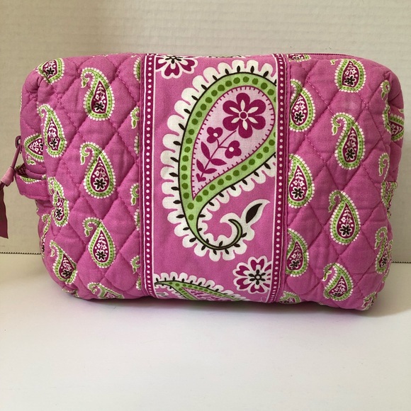 Vera Bradley Handbags - Vera Bradley Large Cosmetic Bag - “Bermuda Pink”